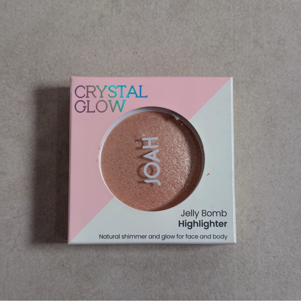 JOAH Crystal Glow Jelly Bomb Highlighter Face & Body Shimmer New